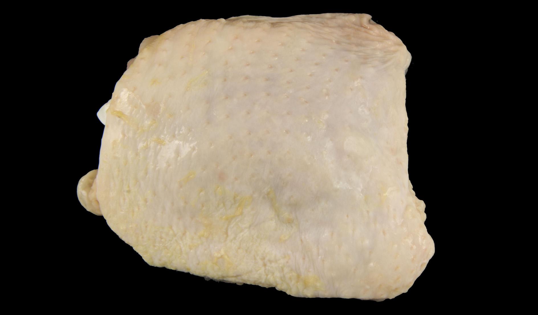 Picture of the outside of a Chicken Thigh A grade 